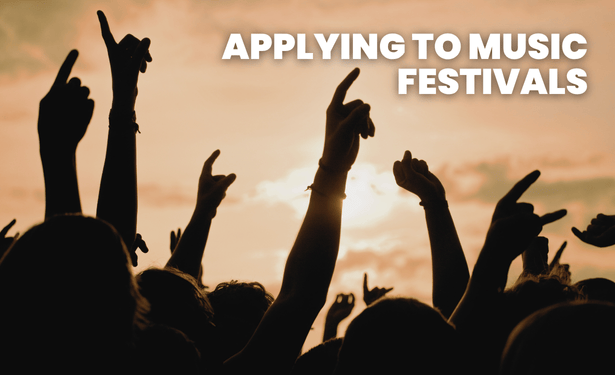 How to Apply to Music Festivals as an Independent Artist blog image